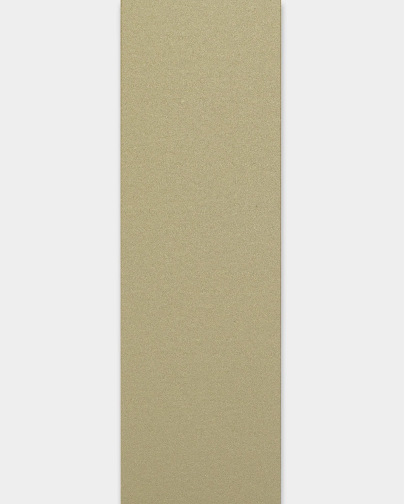 WoodUpp Akupanel acoustic panel in Lamella/Moss finish, 240 cm tall with edge trim, displayed vertically against a white background.