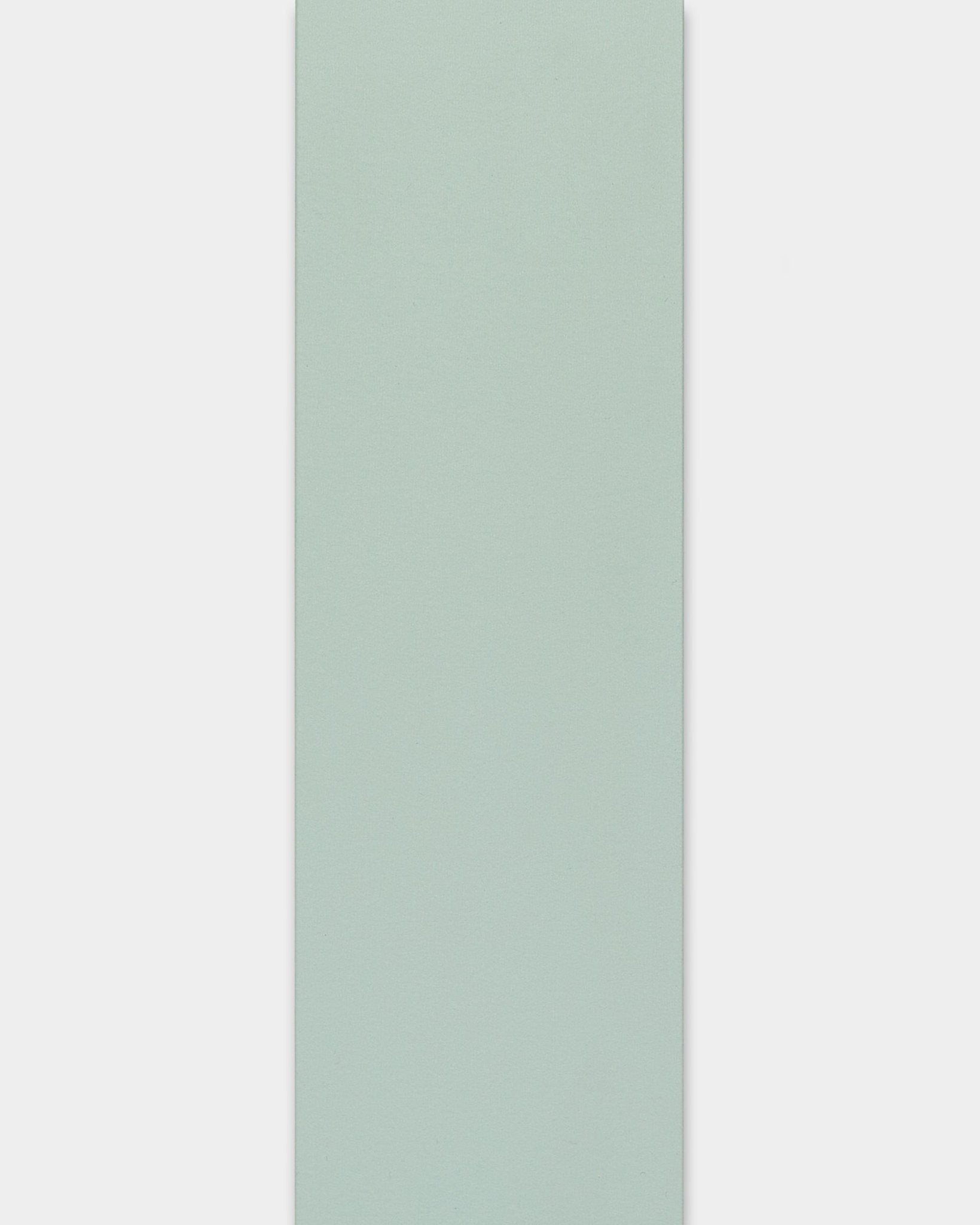 Vertical light blue acoustic panel with subtle texture and crisp edges from WoodUpp’s Lamella collection, displayed against a plain white background.