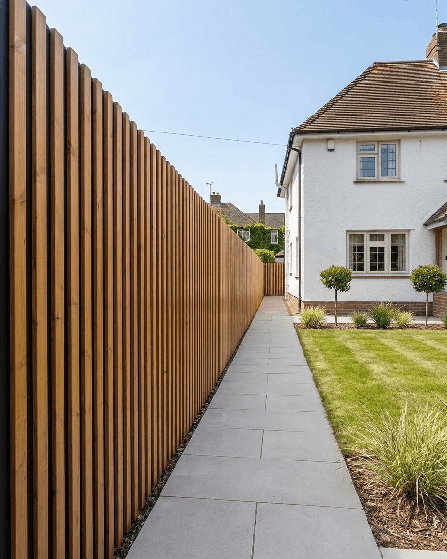 Aluwood | Outdoor Panel / Thermowood, Oiled Brown, 240 x 45,1 cm