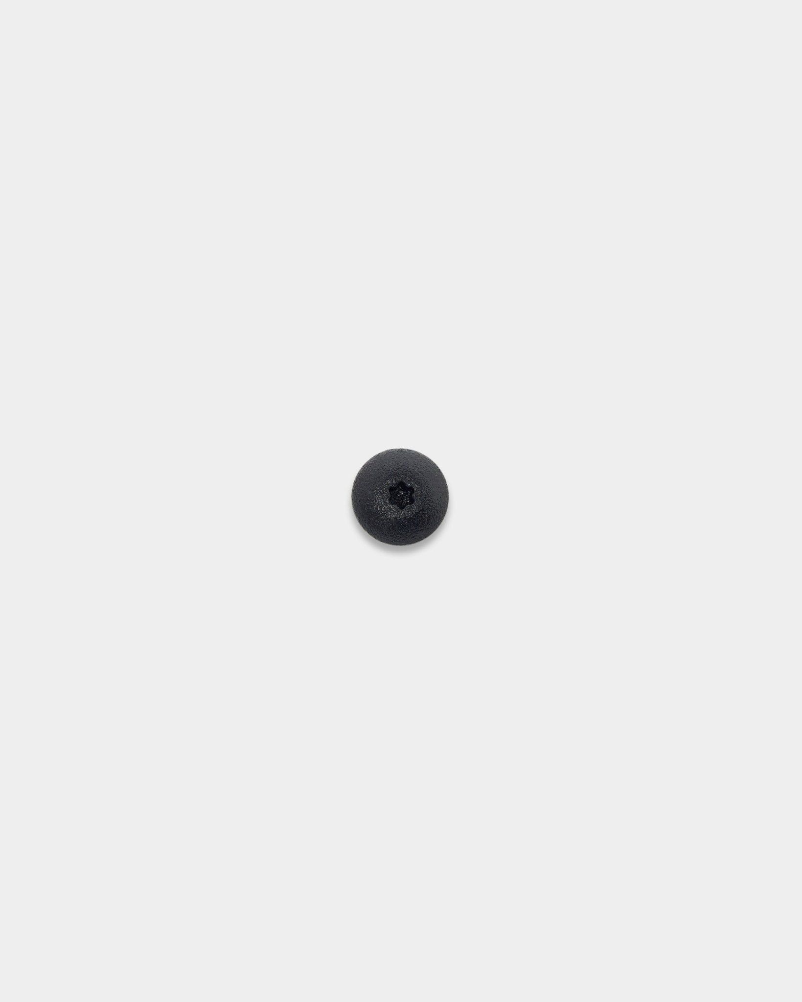 WoodUpp Front Screw for Wood (4.8x35, black, Ø9.5 washer) centered on a plain white background; accessory for Akupanel acoustic panels.