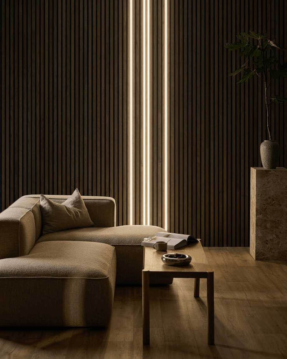 Lumi | LED striplight / Black, – 300 cm (4 pcs)